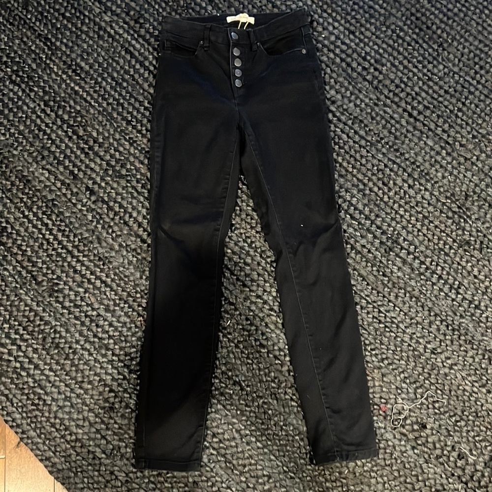 BCBG High Rise Black Skinny
